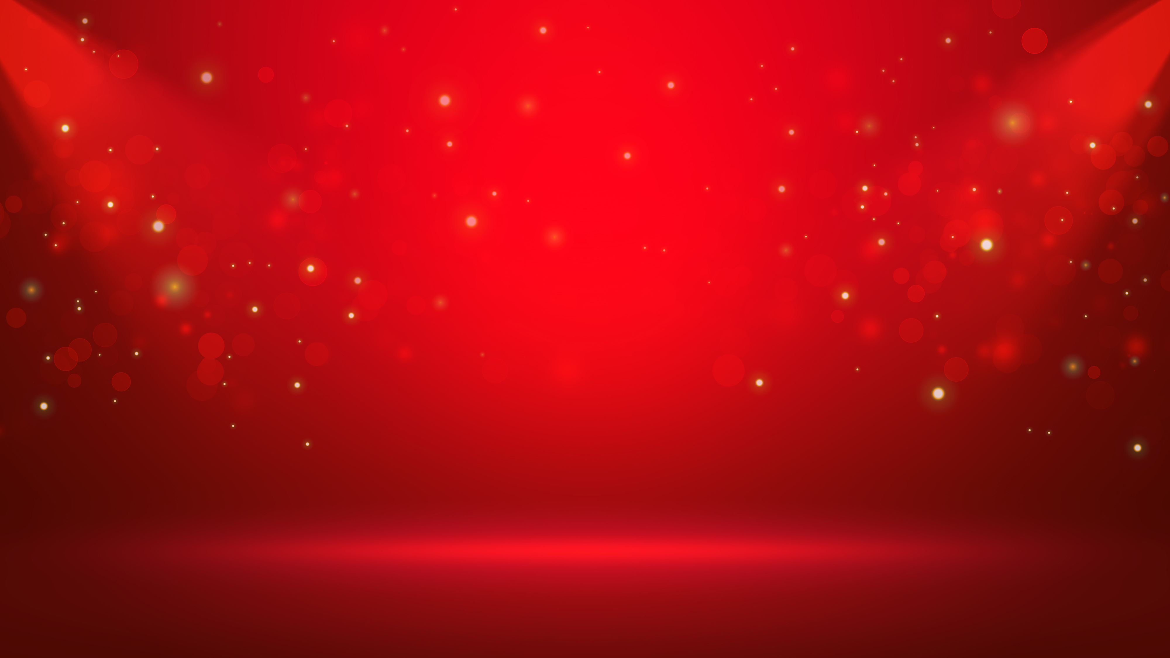Empty dark red room with gradient red background and Abstract bo
